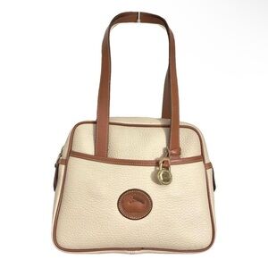 Dooney & Bourke Vintage Rare Zip Top All Weather Leather